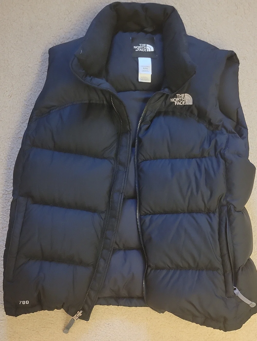 The North Face Men’s Black Puffer Down Vest
